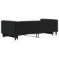 vidaXL Divano Letto con Letto Estraibile Nero 90x200 cm in Velluto vidaXL Divano Letto con Letto Estraibile Nero 90x200 cm in Velluto