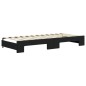 vidaXL Divano Letto con Letto Estraibile Nero 90x200 cm in Velluto vidaXL Divano Letto con Letto Estraibile Nero 90x200 cm in Velluto