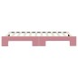 vidaXL Divano Letto con Letto Estraibile Rosa 100x200 cm in Velluto vidaXL Divano Letto con Letto Estraibile Rosa 100x200 cm in Velluto