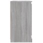 Credenze 2 pz Grigio Sonoma in Legno Multistrato Credenze 2 pz Grigio Sonoma in Legno Multistrato