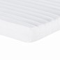 vidaXL Divano Letto Estraibile con Materassi Crema 100x200 cm Tessuto vidaXL Divano Letto Estraibile con Materassi Crema 100x200 cm Tessuto