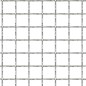 Recinzione in Rete Modulare in Acciaio Inox 50x50 cm 11x11x2 mm Recinzione in Rete Modulare in Acciaio Inox 50x50 cm 11x11x2 mm