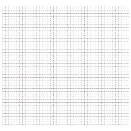 Recinzione in Rete Modulare Acciaio Inox 100x85 cm 21x21x2,5 mm