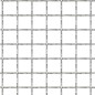 Recinzione in Rete Modulare Acciaio Inox 100x85 cm 21x21x2,5 mm Recinzione in Rete Modulare Acciaio Inox 100x85 cm 21x21x2,5 mm