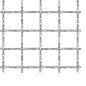 Recinzione in Rete Modulare Acciaio Inox 100x85 cm 21x21x2,5 mm Recinzione in Rete Modulare Acciaio Inox 100x85 cm 21x21x2,5 mm