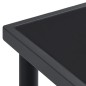 Tavolo da Pranzo per Esterni Antracite 190x90x74 cm in Acciaio Tavolo da Pranzo per Esterni Antracite 190x90x74 cm in Acciaio
