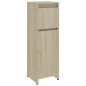 vidaXL Set Mobili da Bagno 4 pz Rovere Sonoma in Truciolato vidaXL Set Mobili da Bagno 4 pz Rovere Sonoma in Truciolato