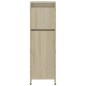 vidaXL Set Mobili da Bagno 4 pz Rovere Sonoma in Truciolato vidaXL Set Mobili da Bagno 4 pz Rovere Sonoma in Truciolato
