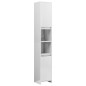 vidaXL Set Mobili da Bagno 3 pz Bianco Lucido in Truciolato vidaXL Set Mobili da Bagno 3 pz Bianco Lucido in Truciolato