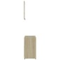 vidaXL Set Mobili da Bagno 3 pz Rovere Sonoma in Truciolato vidaXL Set Mobili da Bagno 3 pz Rovere Sonoma in Truciolato