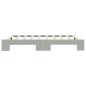vidaXL Divano Letto con Letto Estraibile Grigio Chiaro 90x190 Velluto