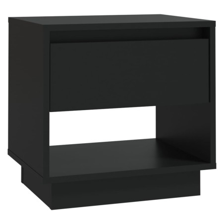 vidaXL Comodino Nero 45x34x44 cm in Truciolato