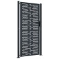 vidaXL Cancello Giardino Antracite 105x205 cm Acciaio Design Quadrato vidaXL Cancello Giardino Antracite 105x205 cm Acciaio Design Quadrato