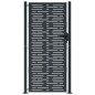 vidaXL Cancello Giardino Antracite 105x205 cm Acciaio Design Quadrato vidaXL Cancello Giardino Antracite 105x205 cm Acciaio Design Quadrato