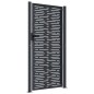 vidaXL Cancello Giardino Antracite 105x205 cm Acciaio Design Quadrato vidaXL Cancello Giardino Antracite 105x205 cm Acciaio Design Quadrato