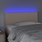 Testiera Cappuccino a LED 100x5x78/88 cm in Similpelle Testiera Cappuccino a LED 100x5x78/88 cm in Similpelle