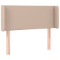 Testiera ad Orecchio Cappuccino 103x16x78/88 cm in Similpelle