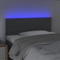 Testiera a LED Grigio Scuro 80x5x78/88 cm in Tessuto Testiera a LED Grigio Scuro 80x5x78/88 cm in Tessuto