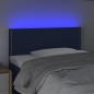 vidaXL Testiera a LED Blu 80x5x78/88 cm in Tessuto vidaXL Testiera a LED Blu 80x5x78/88 cm in Tessuto