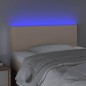 Testiera Cappuccino a LED 90x5x78/88 cm in Similpelle Testiera Cappuccino a LED 90x5x78/88 cm in Similpelle
