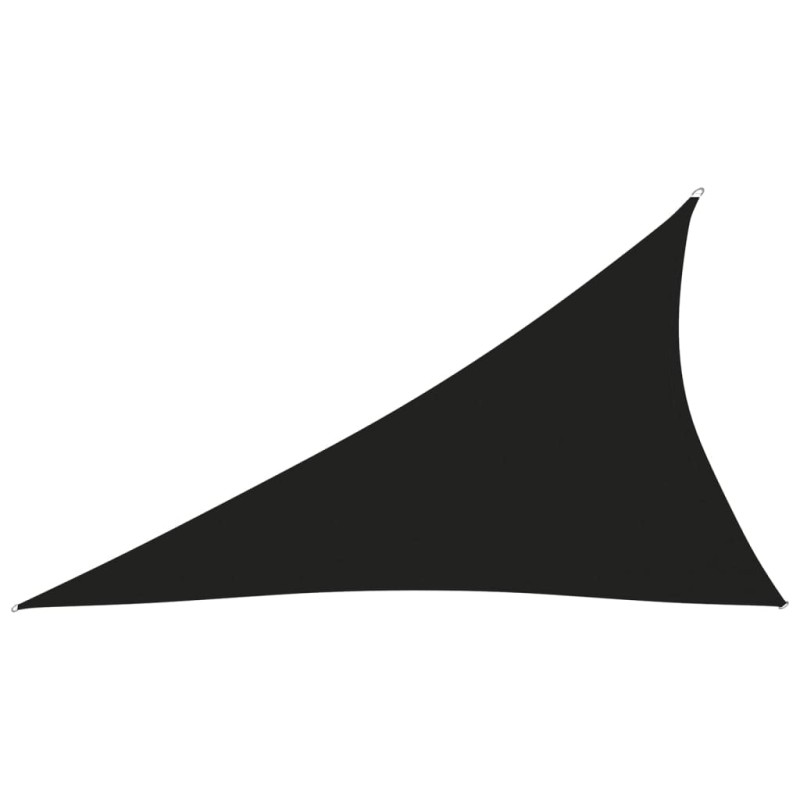 vidaXL Parasole a Vela Oxford Triangolare 3x4x5 m Nero vidaXL Parasole a Vela Oxford Triangolare 3x4x5 m Nero
