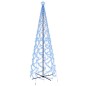 vidaXL Albero di Natale a Cono Blu 1400 LED 160x500 cm