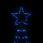vidaXL Albero di Natale a Cono Blu 1400 LED 160x500 cm