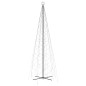 vidaXL Albero di Natale a Cono Colorato 1400 LED 160x500 cm