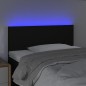 vidaXL Testiera a LED Nera 90x5x78/88 cm in Tessuto vidaXL Testiera a LED Nera 90x5x78/88 cm in Tessuto