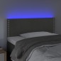 vidaXL Testiera a LED Grigio Scuro 80x5x78/88 cm in Velluto vidaXL Testiera a LED Grigio Scuro 80x5x78/88 cm in Velluto