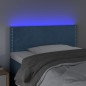 Testiera a LED Blu Scuro 80x5x78/88 cm in Velluto Testiera a LED Blu Scuro 80x5x78/88 cm in Velluto