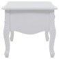 vidaXL Tavolino da Caffè 100x50x46 cm Bianco vidaXL Tavolino da Caffè 100x50x46 cm Bianco