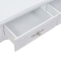 vidaXL Tavolino da Caffè 100x50x46 cm Bianco vidaXL Tavolino da Caffè 100x50x46 cm Bianco