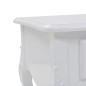 vidaXL Tavolino da Caffè 100x50x46 cm Bianco vidaXL Tavolino da Caffè 100x50x46 cm Bianco