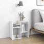 vidaXL Comodini 2 pz Bianco Lucido 50x30x51,5 cm in Truciolato vidaXL Comodini 2 pz Bianco Lucido 50x30x51,5 cm in Truciolato