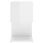 vidaXL Comodini 2 pz Bianco Lucido 50x30x51,5 cm in Truciolato vidaXL Comodini 2 pz Bianco Lucido 50x30x51,5 cm in Truciolato