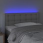 Testiera Grigio a LED 90x5x78/88 cm in Similpelle Testiera Grigio a LED 90x5x78/88 cm in Similpelle