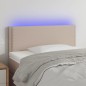 Testiera Cappuccino a LED 100x5x78/88 cm in Similpelle Testiera Cappuccino a LED 100x5x78/88 cm in Similpelle