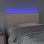 Testiera Cappuccino a LED 100x5x78/88 cm in Similpelle Testiera Cappuccino a LED 100x5x78/88 cm in Similpelle