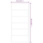 vidaXL Porta Scorrevole con Kit Montaggio Vetro ESG Alluminio 90x205cm vidaXL Porta Scorrevole con Kit Montaggio Vetro ESG Alluminio 90x205cm