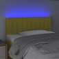 Testiera a LED Verde 90x5x78/88 cm in Tessuto Testiera a LED Verde 90x5x78/88 cm in Tessuto