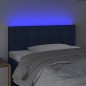 Testiera a LED Blu 90x5x78/88 cm in Tessuto Testiera a LED Blu 90x5x78/88 cm in Tessuto