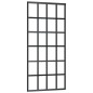 vidaXL Porta Scorrevole con Kit Montaggio Vetro ESG Alluminio 90x205cm