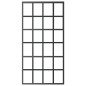 vidaXL Porta Scorrevole e Kit Montaggio Vetro ESG Alluminio 102x205cm vidaXL Porta Scorrevole e Kit Montaggio Vetro ESG Alluminio 102x205cm