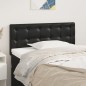 Testiera Nera 100x5x78/88 cm in Similpelle Testiera Nera 100x5x78/88 cm in Similpelle