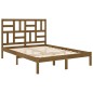 vidaXL Giroletto Miele in Legno Massello 140x190 cm vidaXL Giroletto Miele in Legno Massello 140x190 cm