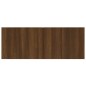 vidaXL Set Mobili Porta TV 5 pz Rovere Marrone in Legno Multistrato vidaXL Set Mobili Porta TV 5 pz Rovere Marrone in Legno Multistrato