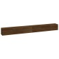vidaXL Set Mobili Porta TV 3 pz Rovere Marrone in Legno Multistrato vidaXL Set Mobili Porta TV 3 pz Rovere Marrone in Legno Multistrato