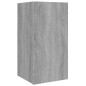 vidaXL Set di Mobili Porta TV 4 pz Grigio Sonoma in Legno Multistrato vidaXL Set di Mobili Porta TV 4 pz Grigio Sonoma in Legno Multistrato