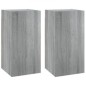 vidaXL Set di Mobili Porta TV 5 pz Grigio Sonoma in Legno Multistrato vidaXL Set di Mobili Porta TV 5 pz Grigio Sonoma in Legno Multistrato